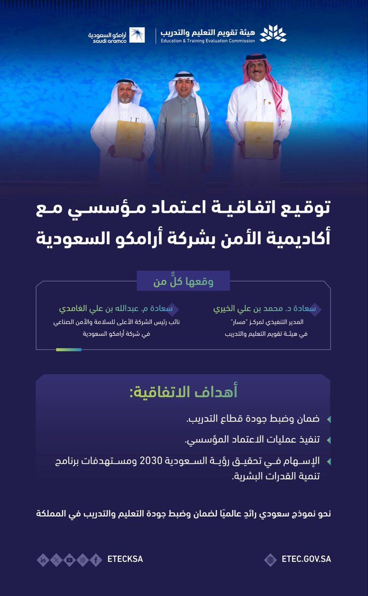 هيئة تقويم التعليم والتدريب tweet media