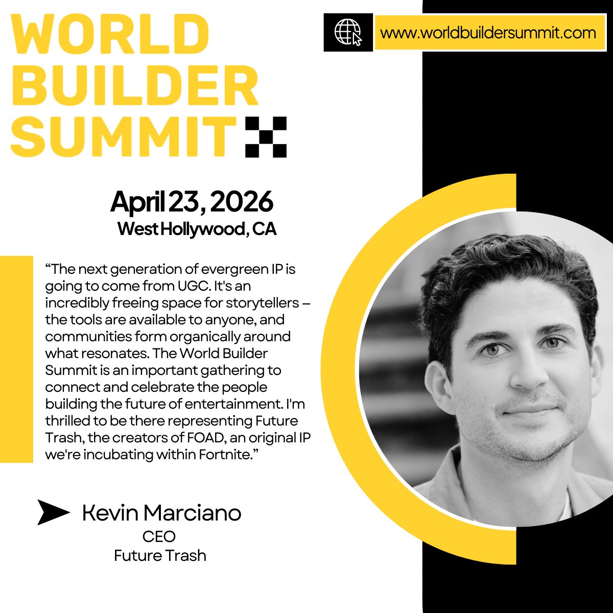 WorldBuilder Summit tweet media