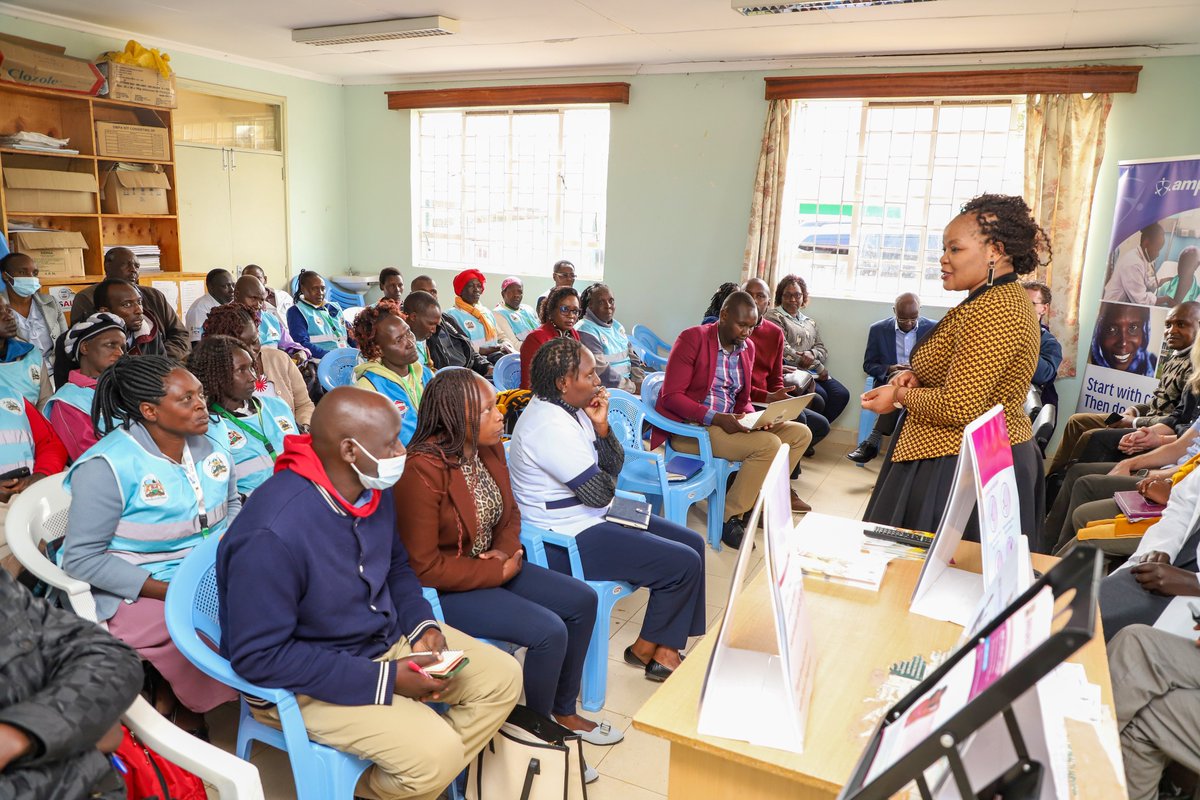 ampathkenya's tweet photo. Leaders from The @pfizer Foundation and AMPATH visited Burnt Forest Hospital &amp; @MTRHofficial  Chandaria Cancer and Chronic Diseases Centre to see the Integrated Model for Access, Retention and Advanced Breast Cancer Care (IMARA–BC) in action... https://t.co/x6qsiUhI20