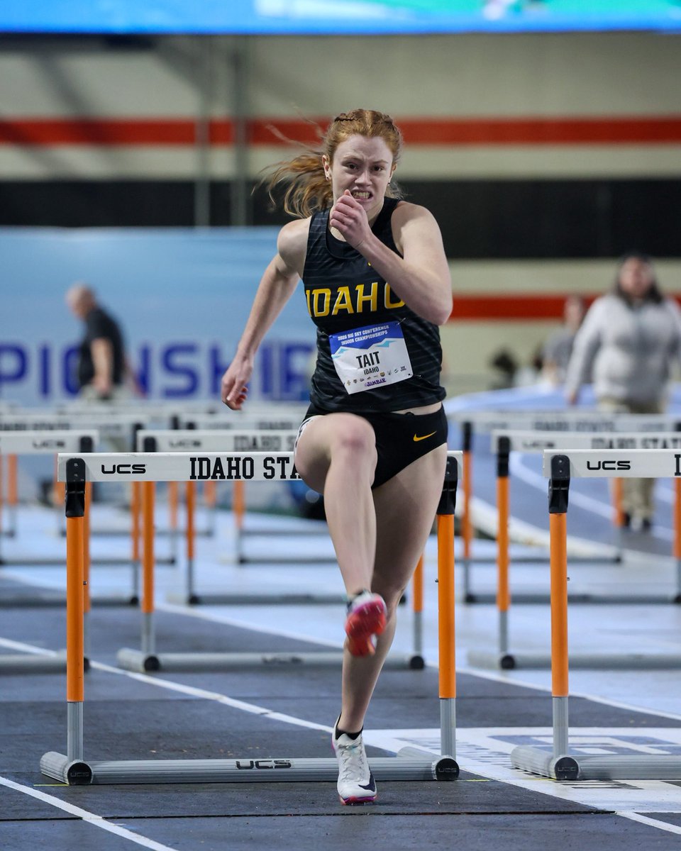 Cool, calm, and collected. 

Hanna leads the pentathlon after two events. 

📸: ISU Athletics and Big Sky Conference