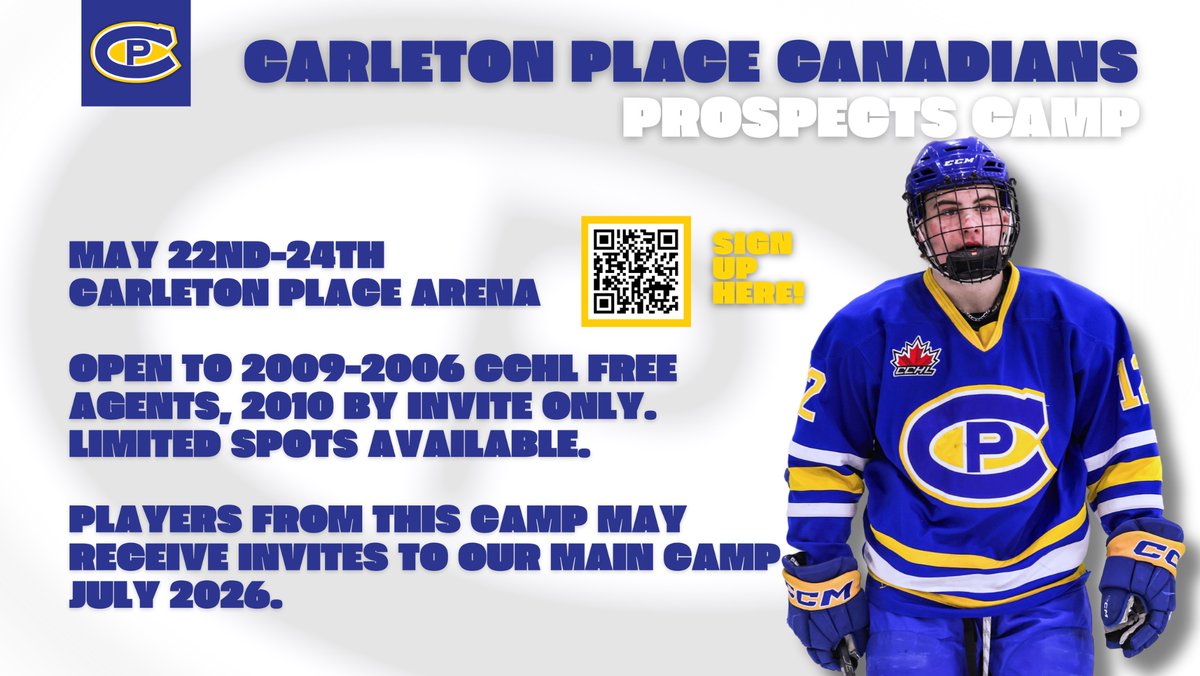 Carleton Place Canadians tweet media