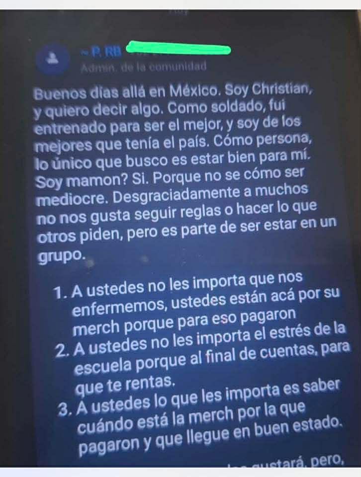⚠️ Alerta preventiva para STAY México sobre compras de merch de Stray Kids ⚠️

Go: runners_shop.go 
Cuenta de pagos a nombre: Daniela Vázquez (en validación)

Este mensaje NO afirma que exista una estafa. Es una advertencia para que compren con precaución y estén informados

+