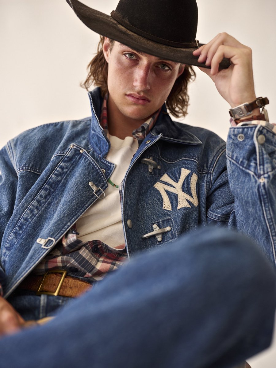 johnthompsoniv's tweet photo. New Ralph Lauren x MLB Collection just announced. Includes six teams: Dodgers, Cubs, Phillies, Red Sox, Blue Jays, and Yankees.

Can’t get enough of the embroidered NY Yankees chambray shirt and denim jacket.

Collection reported to launch March 2nd in Japan during World Baseball Classic. Then April 14th for global release.