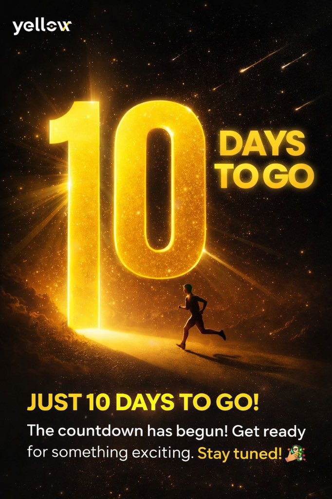Geepee1755022's tweet photo. Watch what builders do after launch, not what influencers say before it.
That’s how you measure infrastructure relevance. @Yellow
#10daystolaunch https://t.co/S401RrueSu