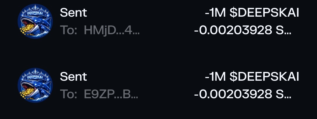 Let's send 1,000,000 $deepskai to 2  followers only.

Are you Lucky?
Follow <a href="/deepskaitrading/">DEEPSEEKAI ($Deepskai)</a> 
Drop your Solana wallet address below and Retweet.

Next post winners 🔥