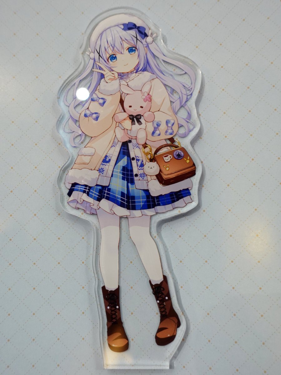 ごちうさフランスツアー】 特典のチノちゃんアクスタ可愛すぎ