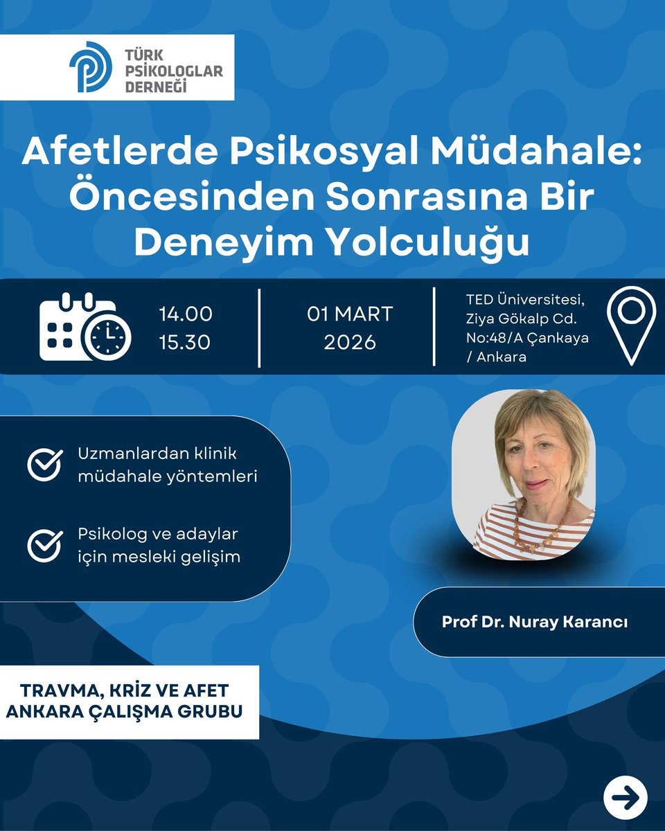 Türk Psikologlar Derneği tweet media