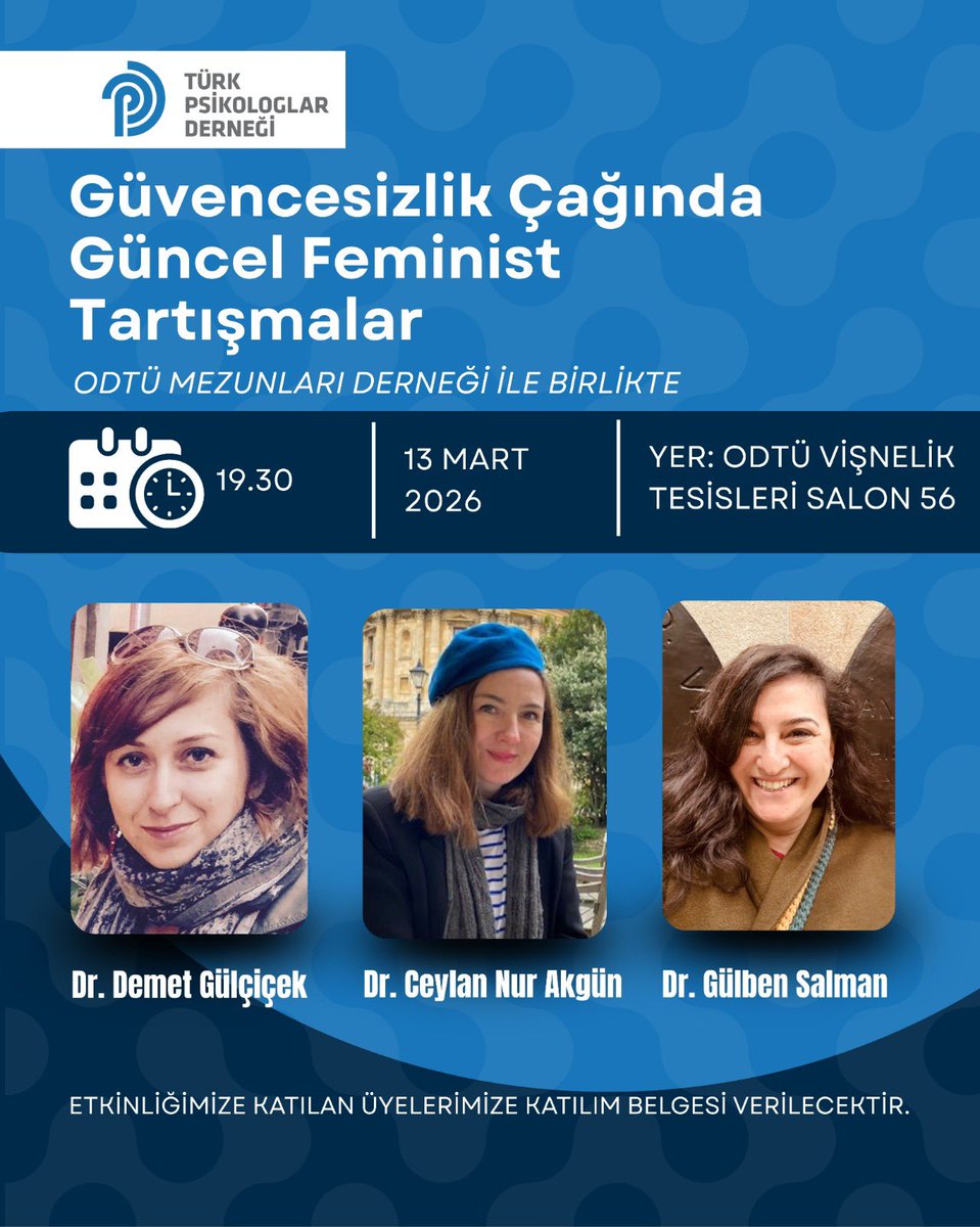 Türk Psikologlar Derneği tweet media