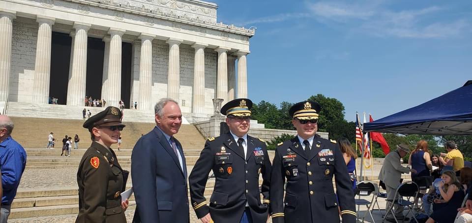 YVindman's tweet photo. Happy birthday to a great friend and fighter for Virginia, @TimKaine.

I’ve been honored to look up to you as a model for public service, and look forward to continuing our work to build a stronger, safer, and more prosperous Virginia. https://t.co/0kFvuCym2p