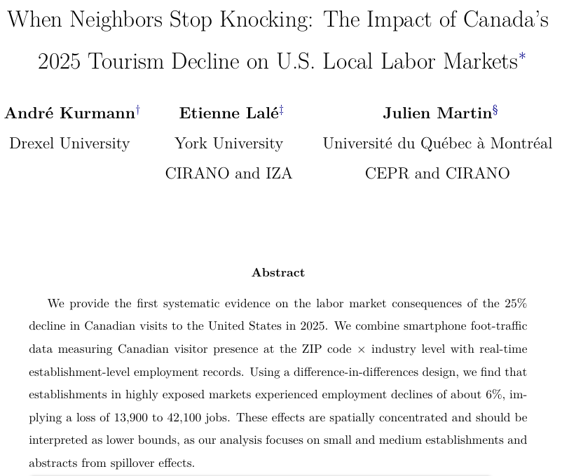 Canadian Labour Economics Forum tweet media