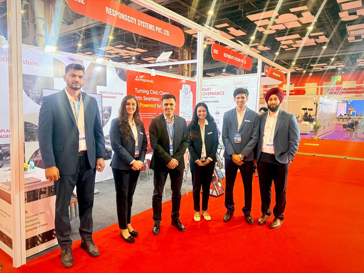 responscity's tweet photo. Day 2 at #Municipalika2026 shifted from ideas to implementation.

With Aagam Sanghavi on-ground, conversations focused on scalable AI for disaster readiness &amp; operational efficiency.

Less theory. More execution.

📍 Visit us at Booth D582.

#SmartCities #GovTech #Responscity https://t.co/dctKx4864g