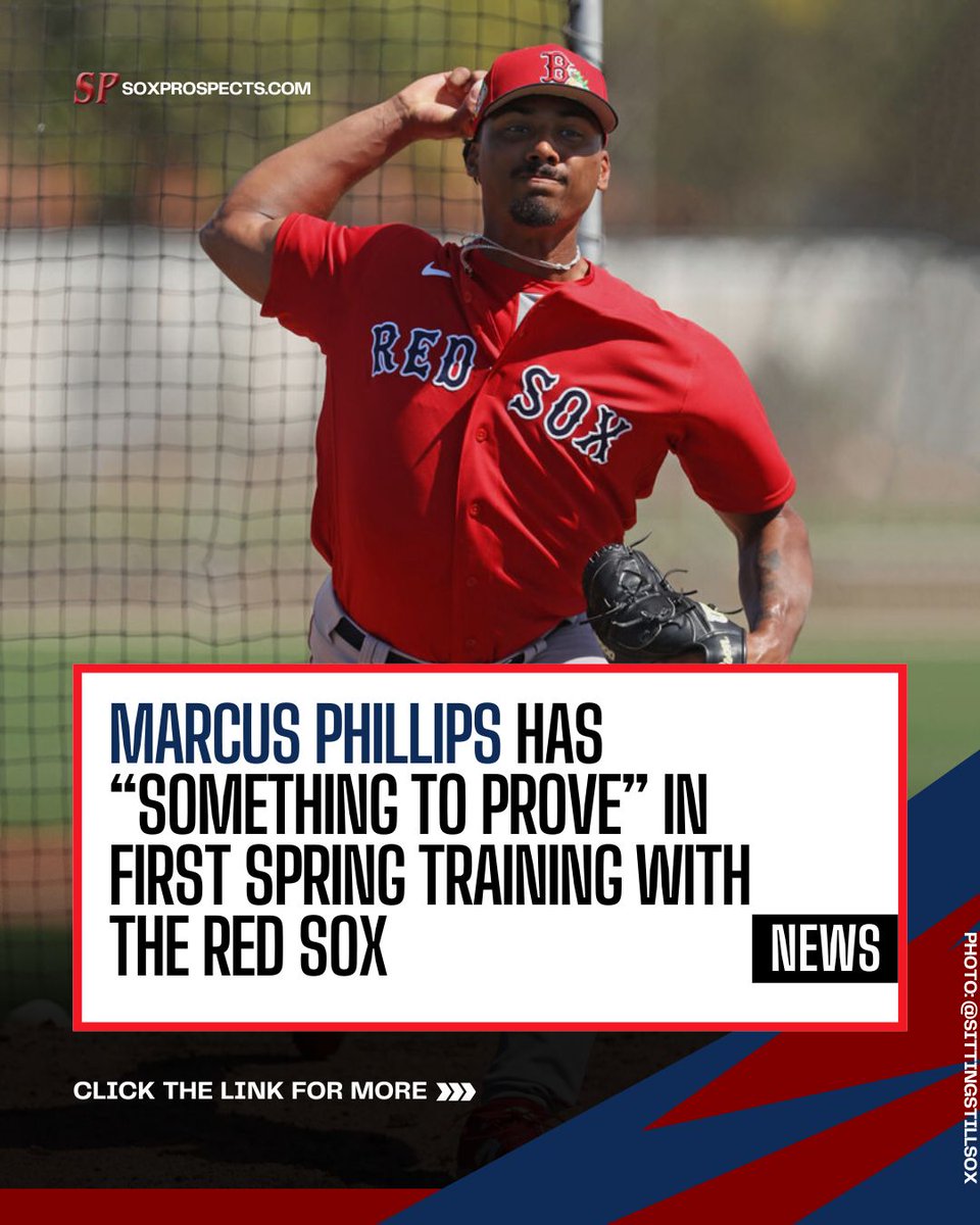 "I am going to have a chip on my shoulder like I have something to prove, and I think people will notice that." 

Marcus Phillips talks to SoxProspects.com feature writer @byAndrewParker to detail the expectations he has set for himself in his first Spring Training with