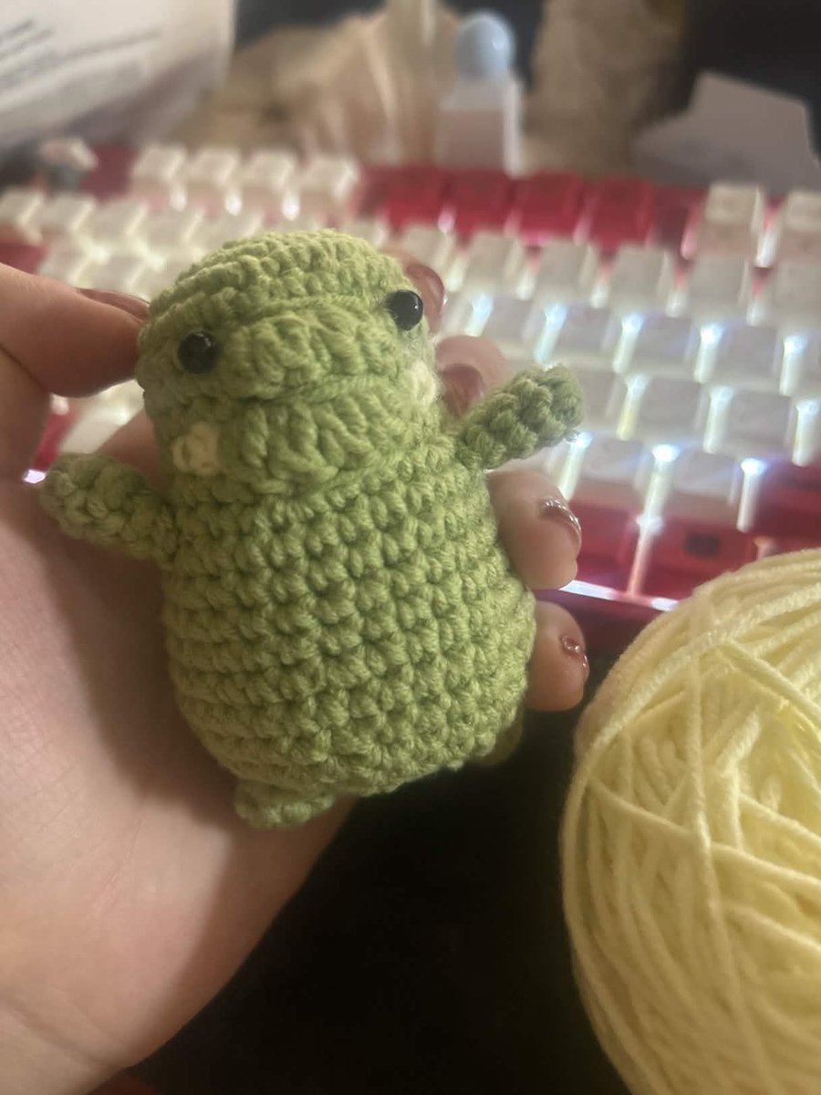Cell_crochet_'s tweet photo. 구치파치 만들엇어여어 https://t.co/G6kMGGBpd3