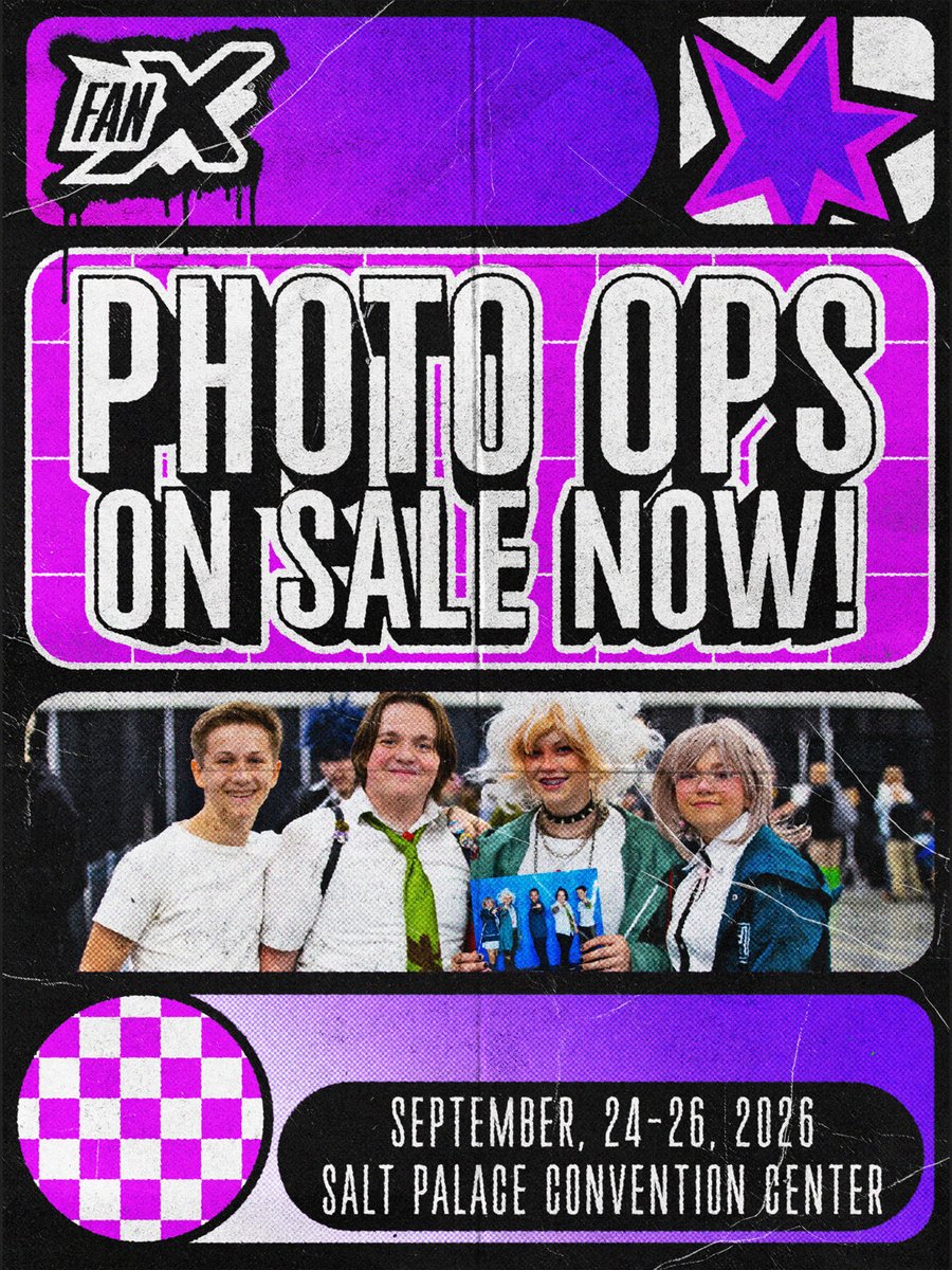 FanX® Salt Lake Comic Convention™ tweet media