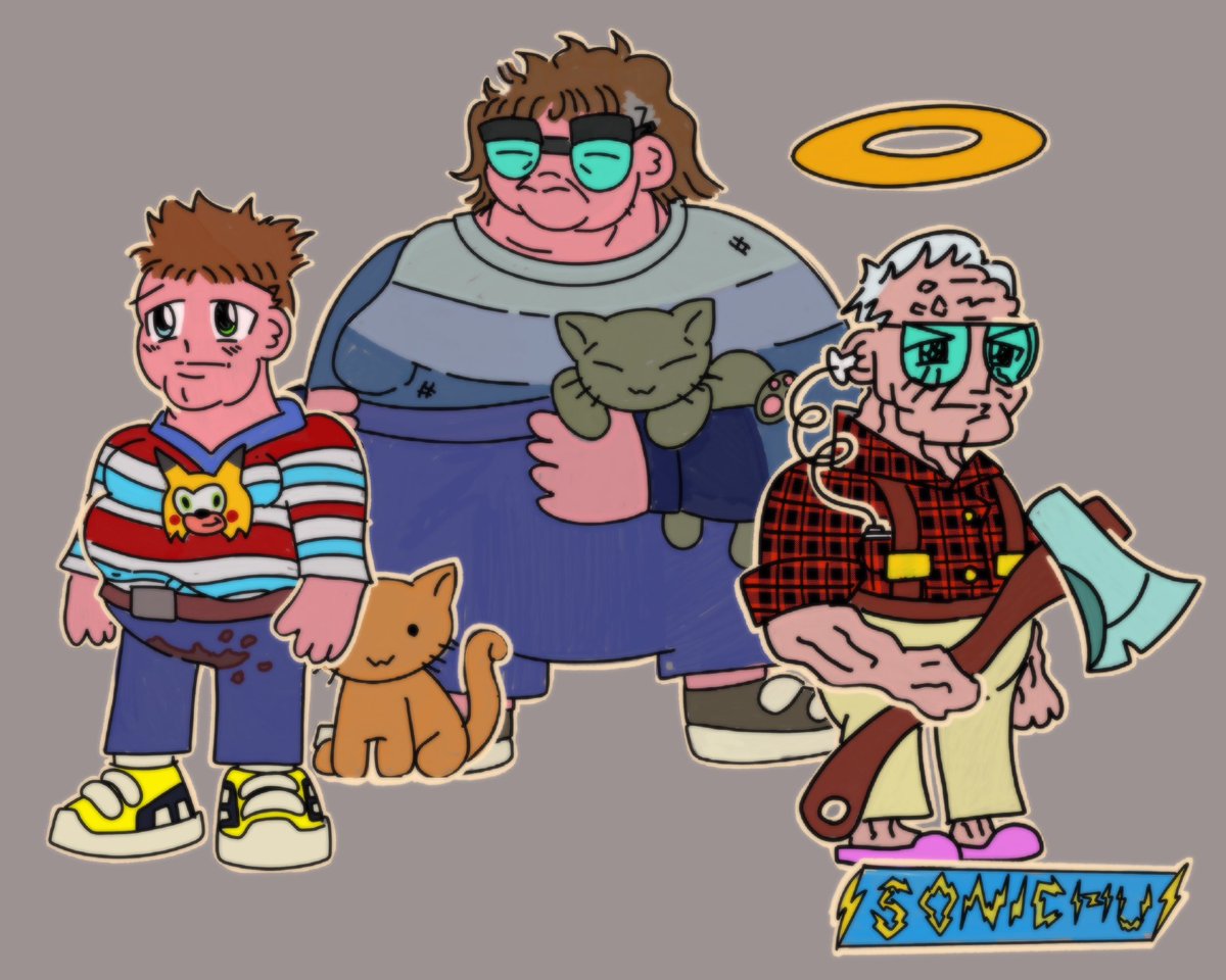 The chandlers  #sonichu <a href="/CPU_CWCSonichu/">Jesus Christ Chan Sonichu Prime ⚡️💙⚡️ On 🦋 BSky</a>