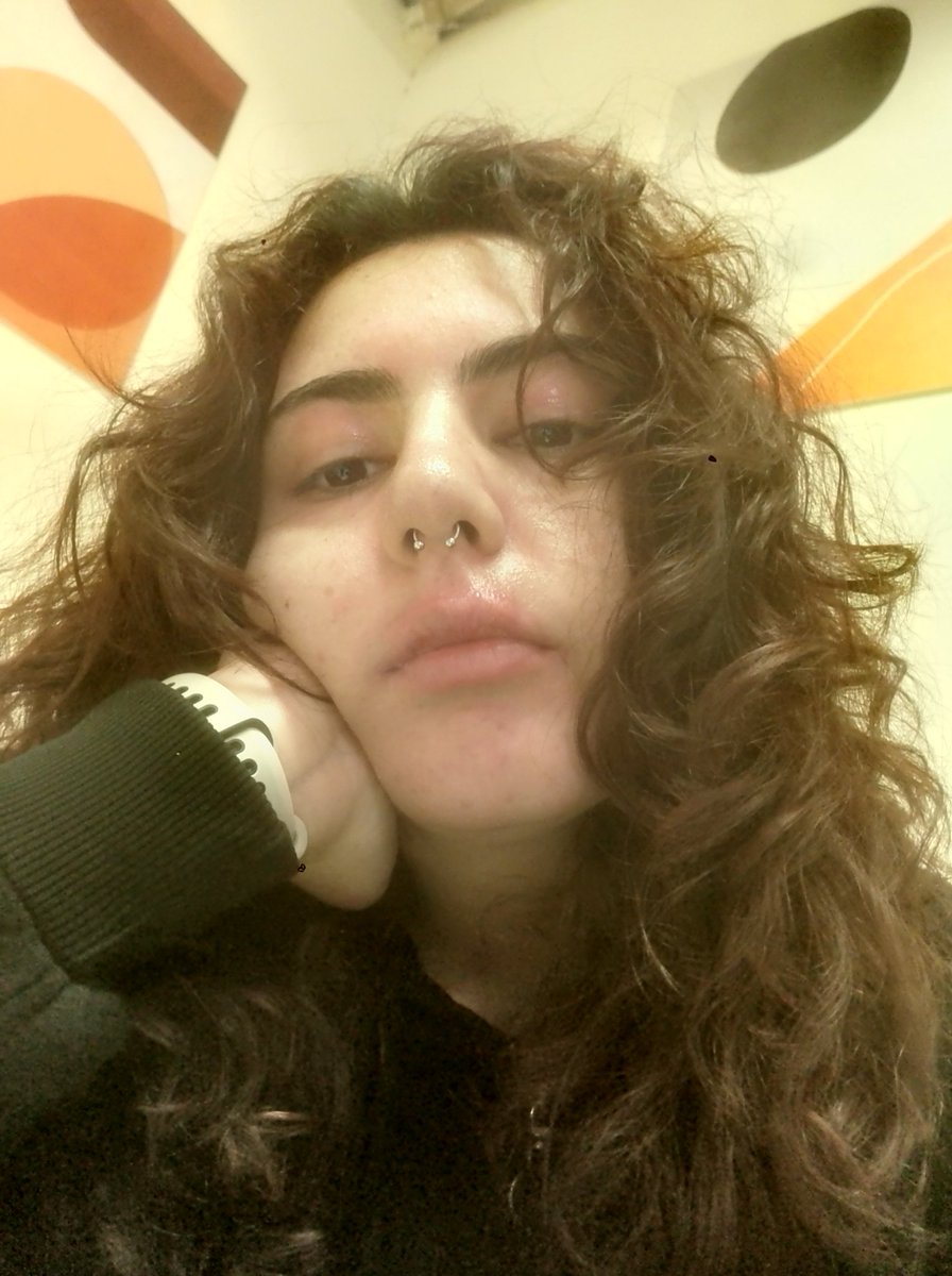 Got a haircut and septum piercing, im feeling myself man