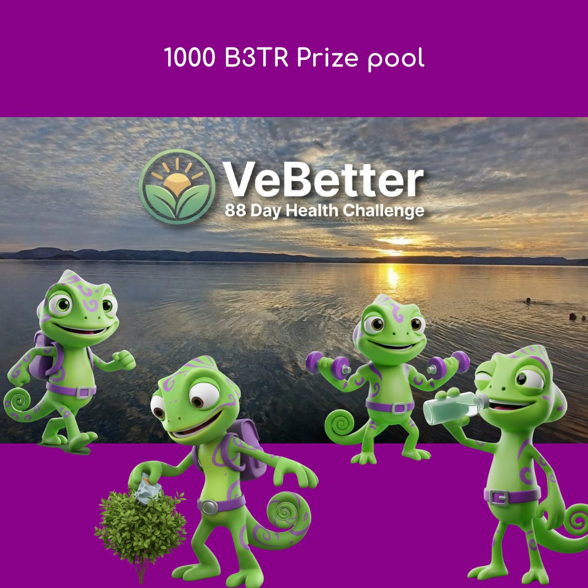 zeloop_'s tweet photo. We're joining the #88DaysChallenge initiated by @LudoDidymus! 💪
Follow the Daily commitments to transform our lives &amp; planet and join in-app challenge in #ZeLoop to beocme the good deed champion &amp; earn extra prizes
Ready ? Join us!

 #VeBetterDAO #VeChain  #Wellness #EcoAction https://t.co/tQyMcyZ5FP