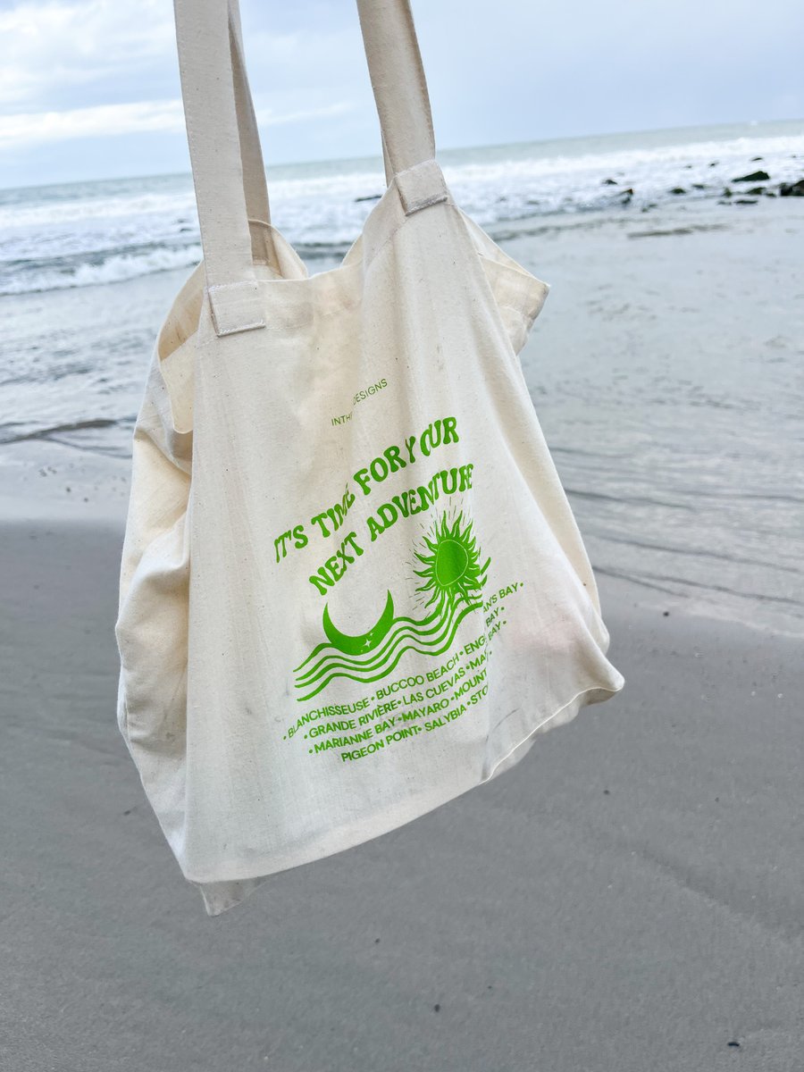 _inthelighttt's tweet photo. Every trip to the sea is a new adventure. Which beach are we headed to next? 🌴🏖🐠

DM to get your tote or shop at:
@terrebenie.theshoppe
@theburrowbookshoptt
@scribbles_and_quills
.
.
.
#trinigraphicartist #trinidadandtobago #totebag #trinidadbeaches #beachtote https://t.co/f72ZW9W8fg