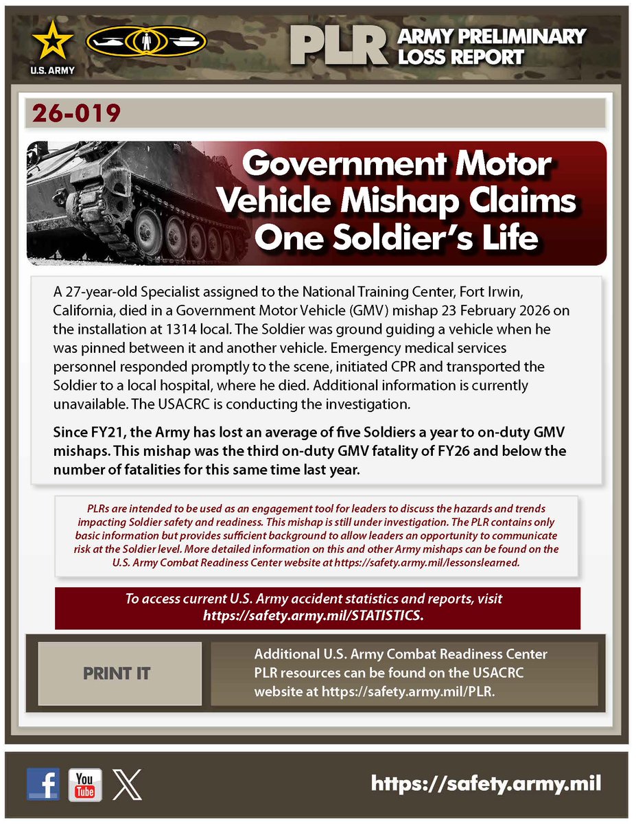 Army Combat Readiness Center tweet media