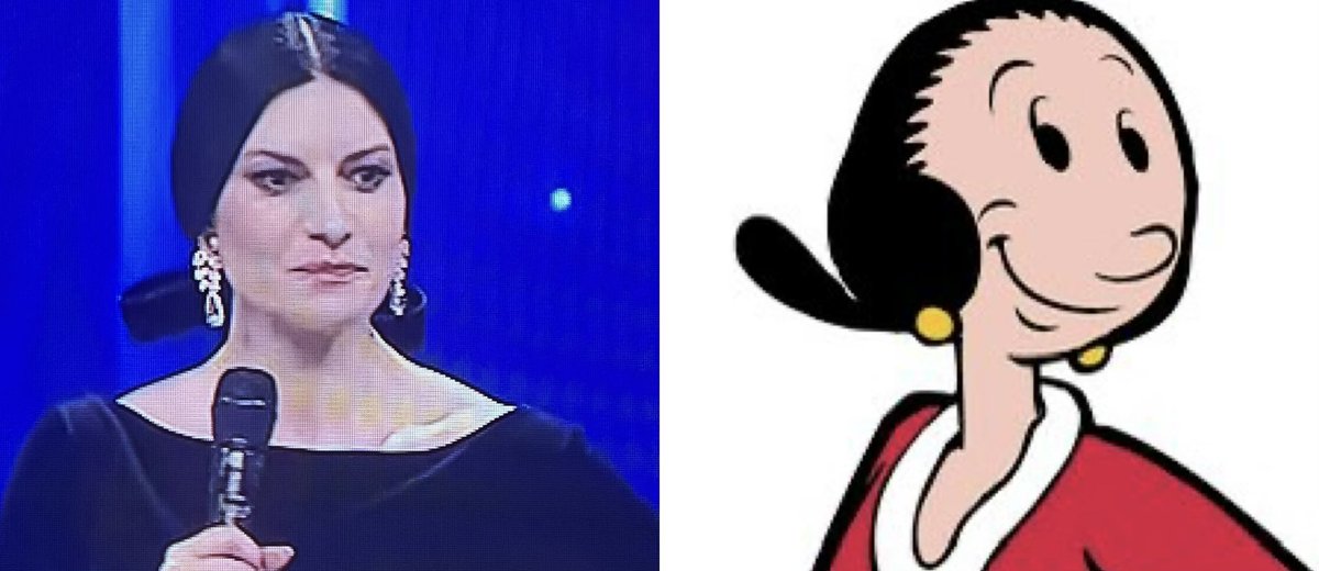 Olivia Pausini.

#Sanremo2026 #LauraPausini
