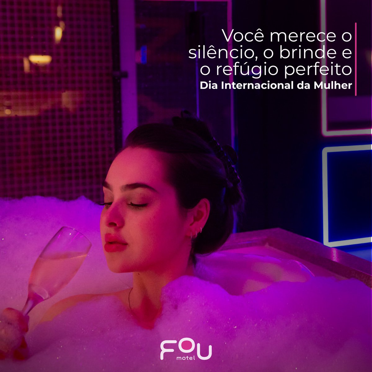 FOUMotel's tweet photo. No mês que celebra a força e a sensibilidade, o FOU convida você a desacelerar. ⏱️✨

Muito mais do que uma data, o 08 de março é um convite para você se colocar como prioridade. 

#DiaInternacionalDaMulher #MomentoFOU #RefugioUrbano #PortoAlegre #MulheresFOU https://t.co/TNB6ZdLRdo
