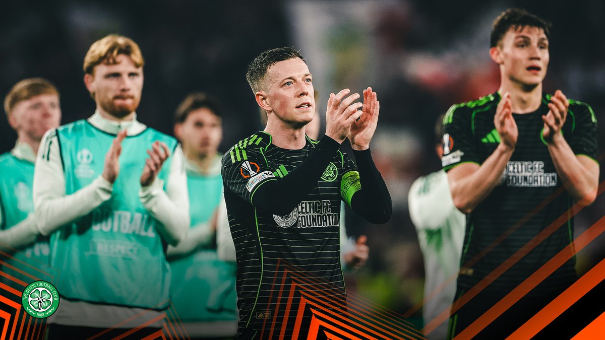 CelticFC's tweet photo. Our first win on German soil 💪

#VfBStuttgartCeltic | #UEL | #CelticFC🍀 https://t.co/fFPFXMqu7H