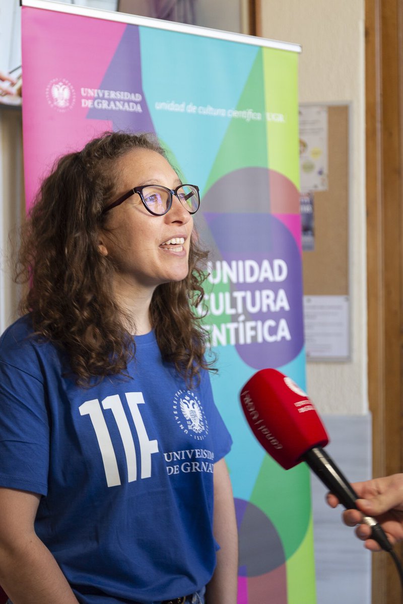 UGRdivulga's tweet photo. @CanalUGR #HOY ellas han representado el papel de las mujeres en la ciencia y sus contribuciones al conocimiento: de las ciencias sociales a las experimentales, pasando por la tecnología y la ingeniería. 

🫂 ¡Gracias Lorena, Melany Gisell, Sara, Begoña, María Esther y María Isabel! https://t.co/K7VmuVkNY1