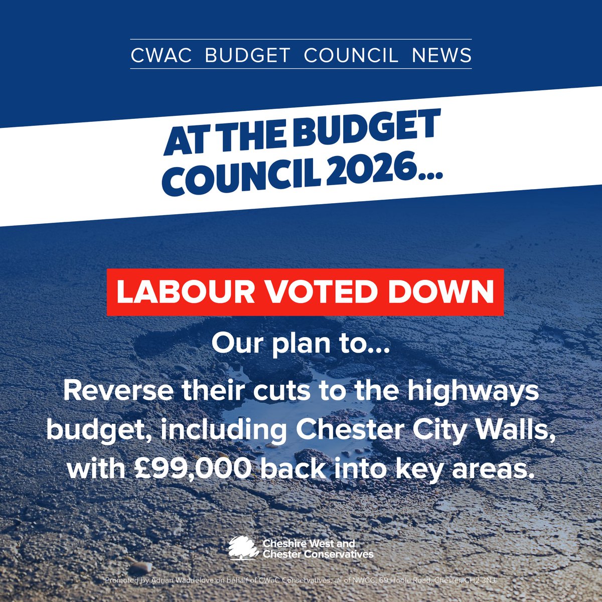 CWaC Conservative Councillors tweet media