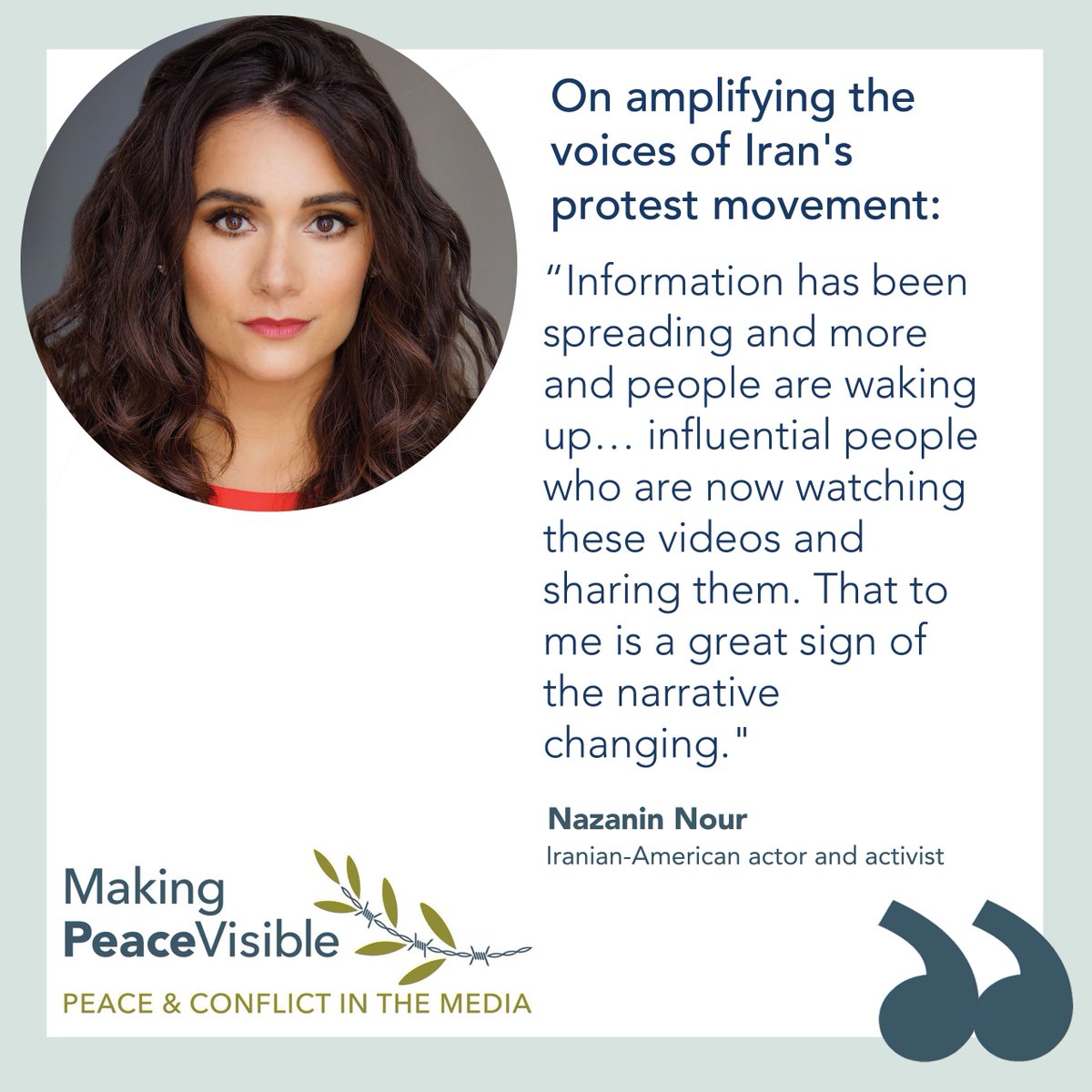 Making Peace Visible tweet media