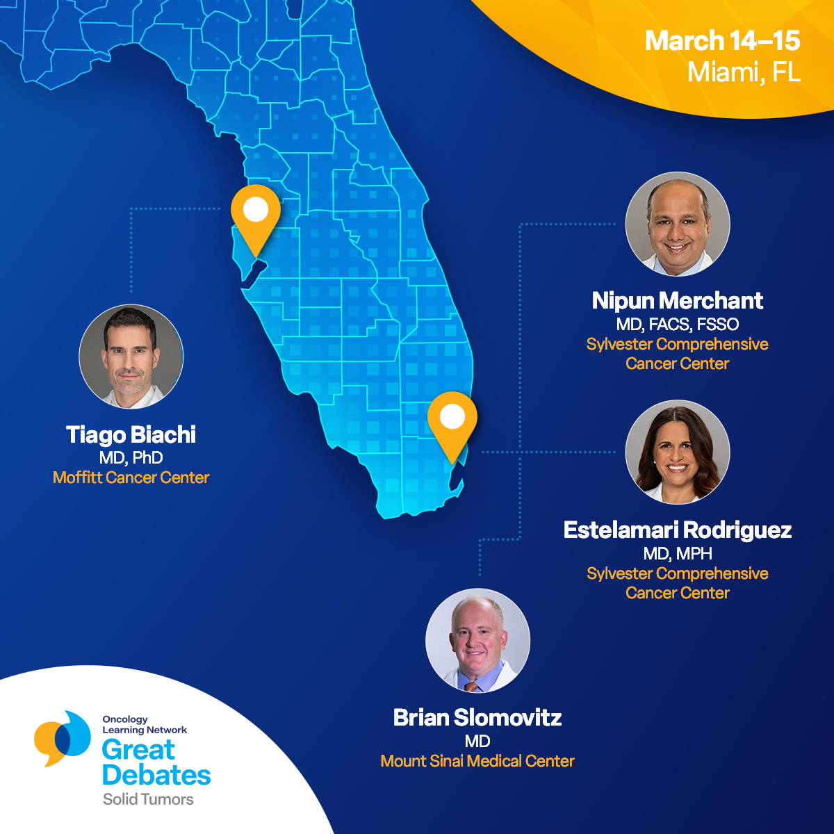 OLN Great Debates in Solid Tumors tweet media