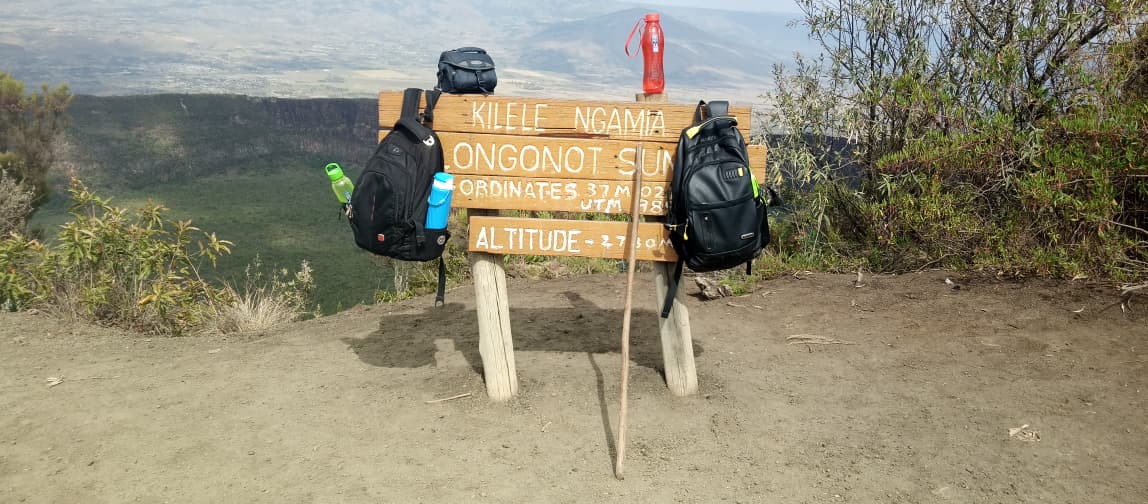 The summit.