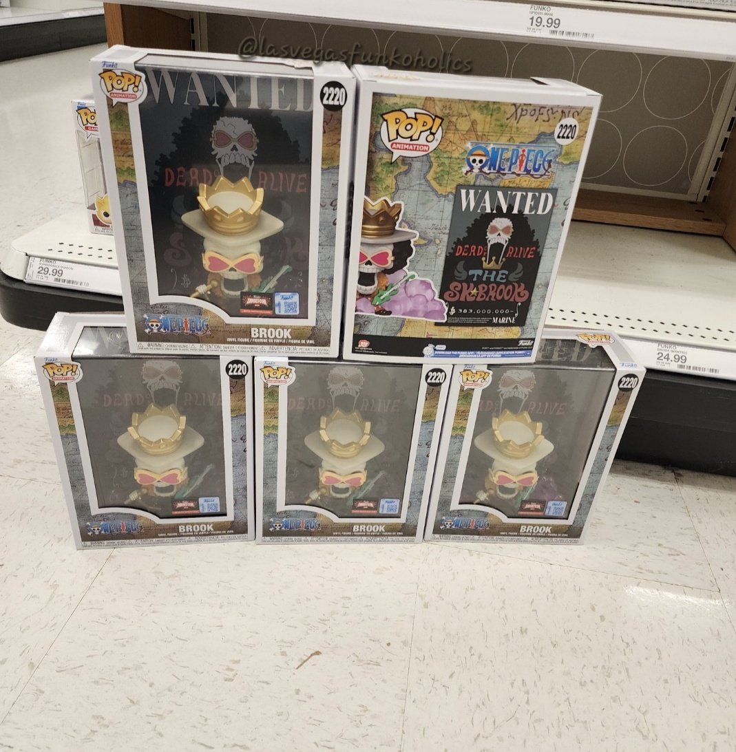 LVFunkoholics's tweet photo. Spotted TargetCon Exclusive Funko Pop Wanted Poster One Piece Brook.

#onepiece #target #funkopops #funkopop #targetrun https://t.co/Ez8LVTLcWk