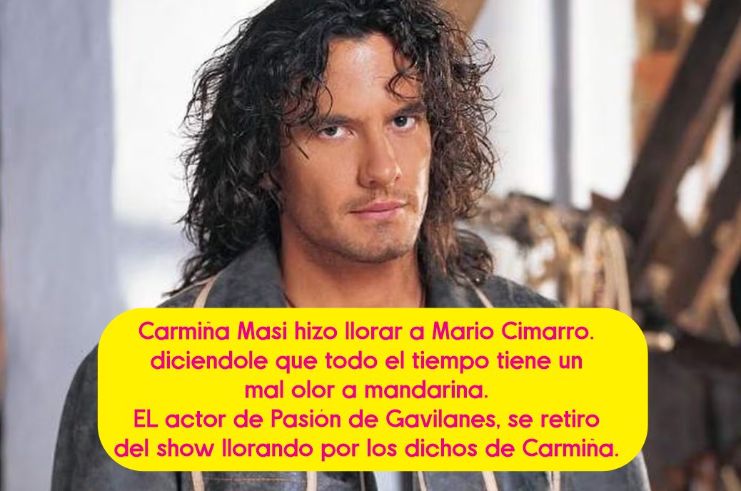 Una de las razones que por las cuales CARMINA AL 9009 
debe continuar, necesitamos ver sangre y gente llorar.

CARMIÑA MASI  debe seguir dentro de la casa. 
KI LOM BO ...
 #GranHermano