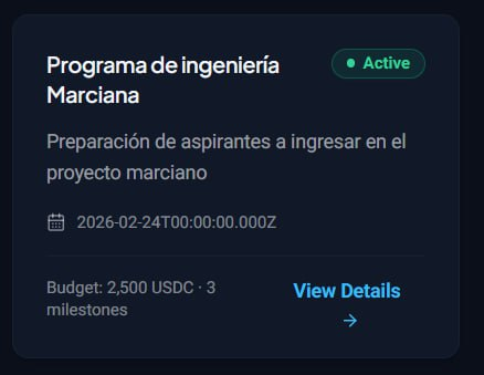sergiotechx's tweet photo. #ImpactaBootCamp @StarMaker_LATAM @TrustlessWork #BuildingInPublic
Montando data de Prueba.
Que tareas se deben cumplir para este programa??? 🛸👽, la imaginación es el límite.
PEVI https://t.co/MuBtmjYf4f