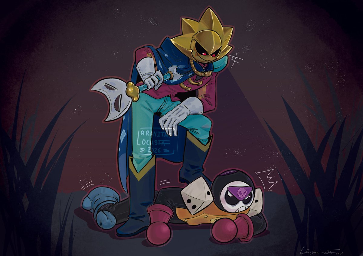 Solo hay lugar para un mal perddor en el parque Meeple AJAJAJAJAJA. 

Se me hacen lindos, todos bobos los dos y cabezones AJAJAJAJAJAJA

#BrawlStars #brawlstarsfanart #brawlstarssirius #brawlstarsmeeple