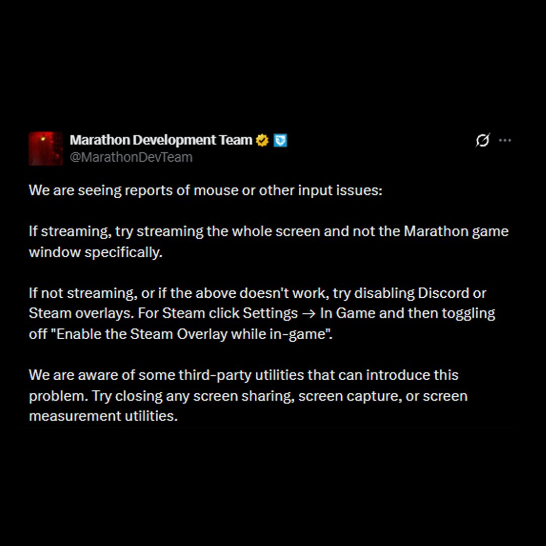 Marathon HQ tweet media