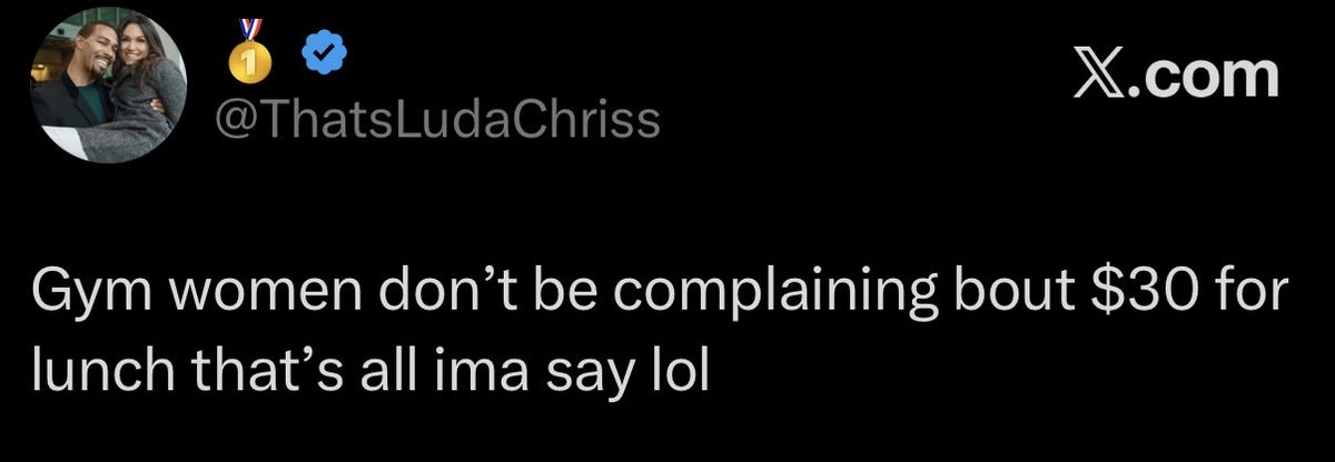 🥇 (@thatsludachriss) on Twitter photo 