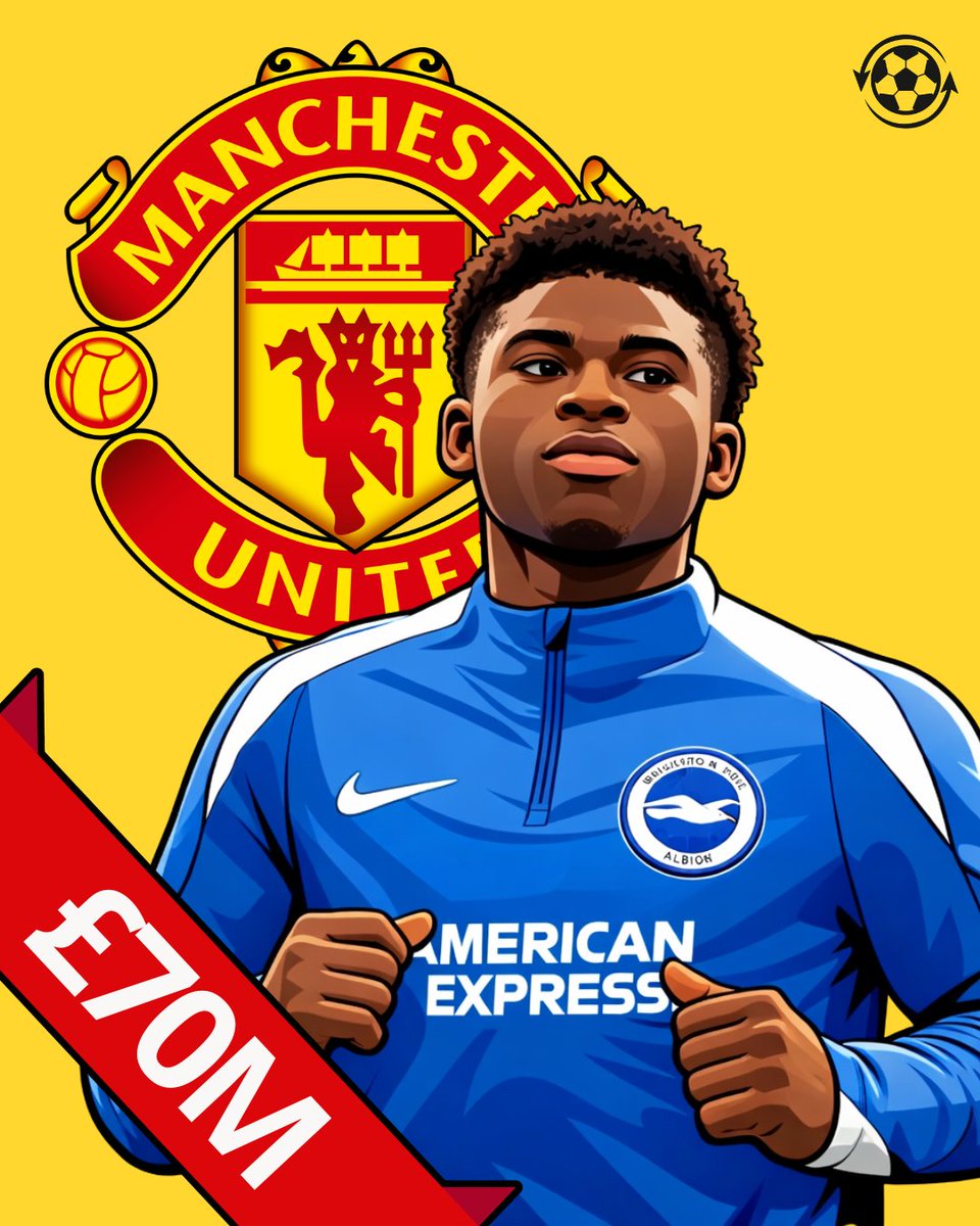 DeadlineDayLive's tweet photo. 🚨 Manchester United have received major encouragement in their pursuit of Carlos Baleba.

Brighton have been pointing suitors towards the £115M they received from Chelsea for Moisés Caicedo in 2023 — suggesting a similar nine-figure valuation. 💰

However, insiders now believe a deal could be agreed closer to an overall package of around £70M. 👀

(Source: @TEAMtalk)