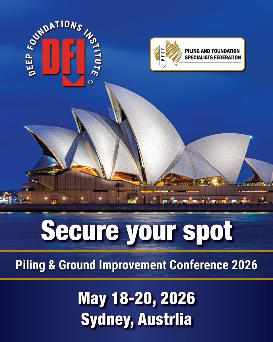 Deep Foundations Institute tweet media