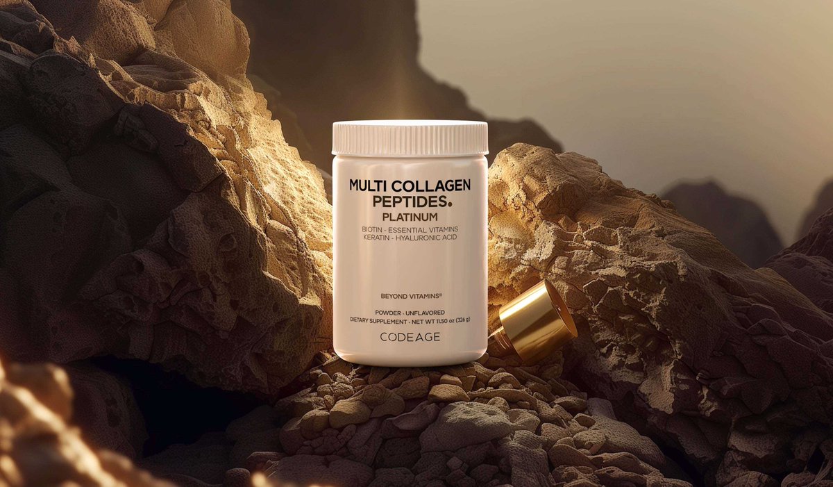 codeagelife's tweet image. The Platinum Standard: Multi Collagen Peptides Powder codeage.com/blogs/educatio… #codeage #collagen