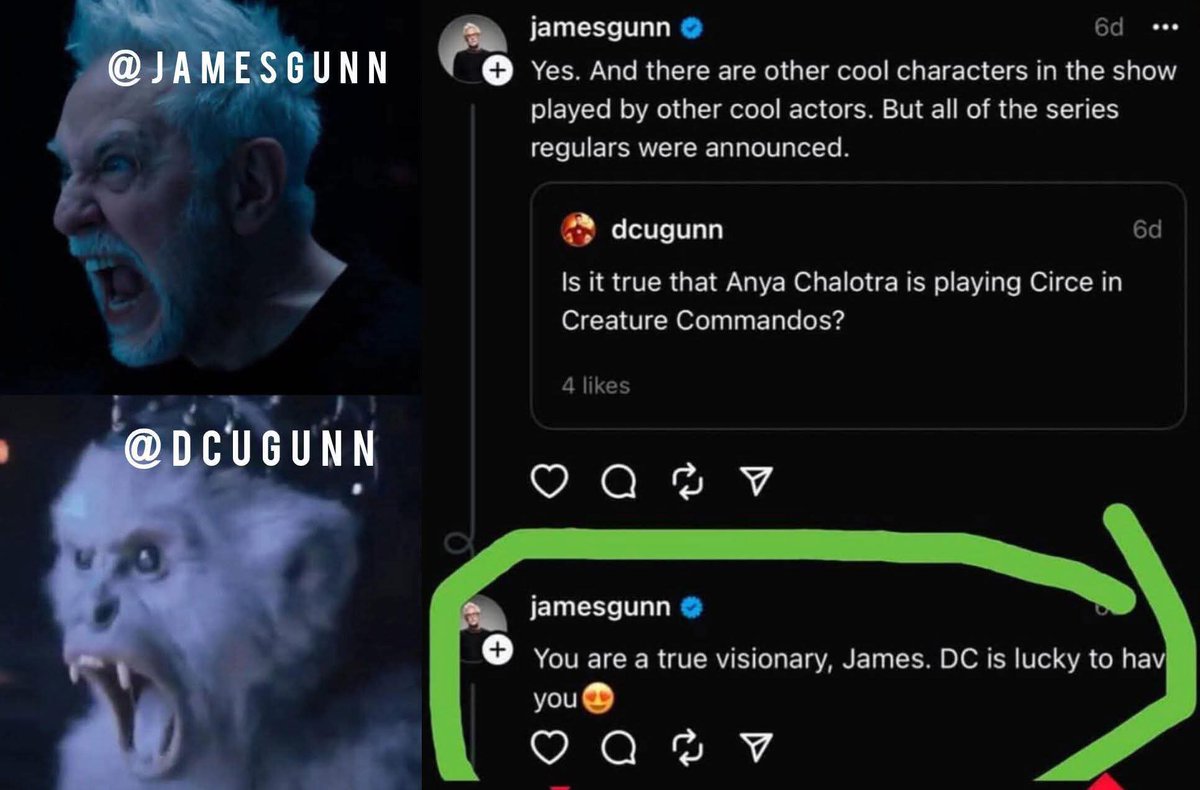 SandMan99588's tweet photo. The time he forgot to switch accounts. We call him an egomaniac for a reason.

#FireJamesGunnAndPeterSafran #boycottwokeagenda https://t.co/EHlDhmpS1B