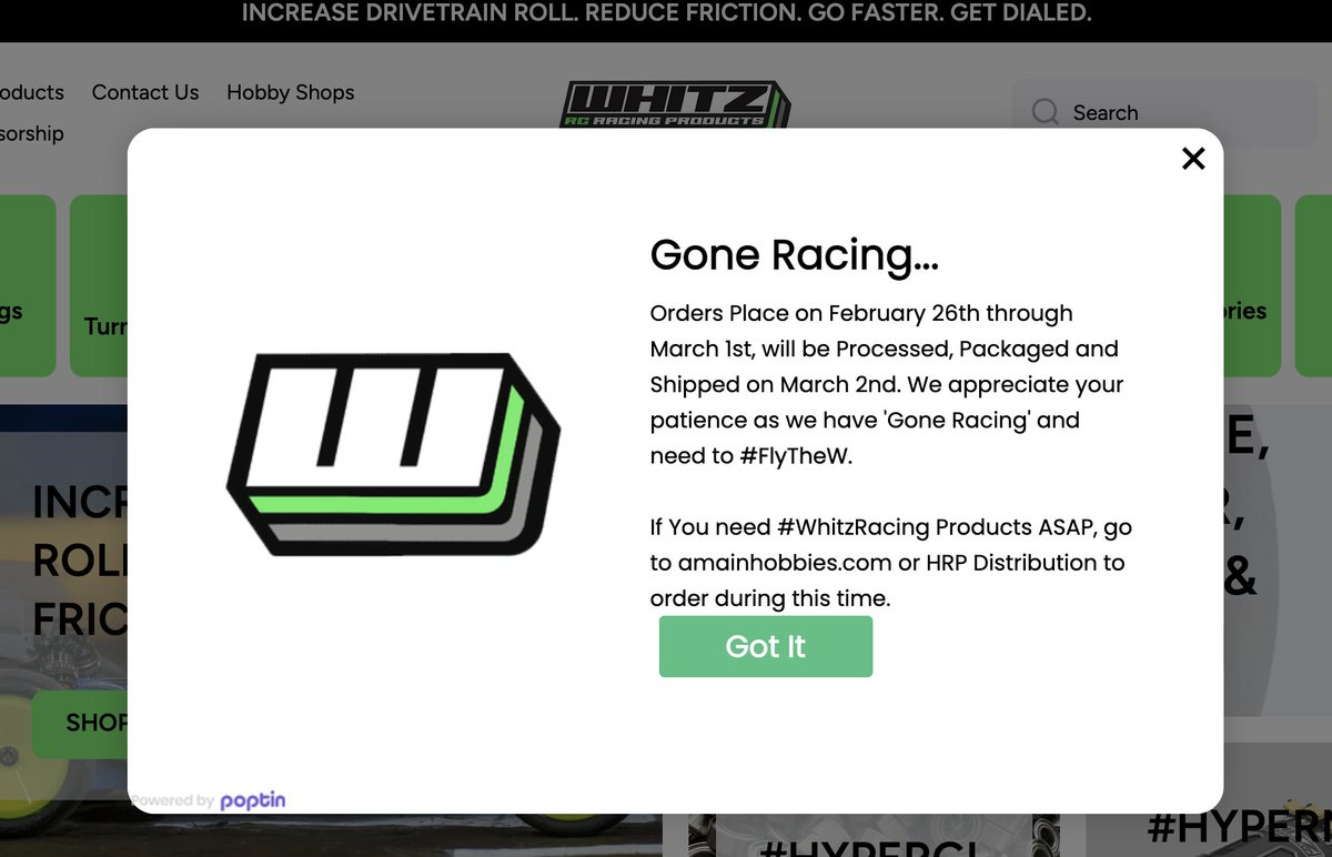 Whitz Racing Products tweet media