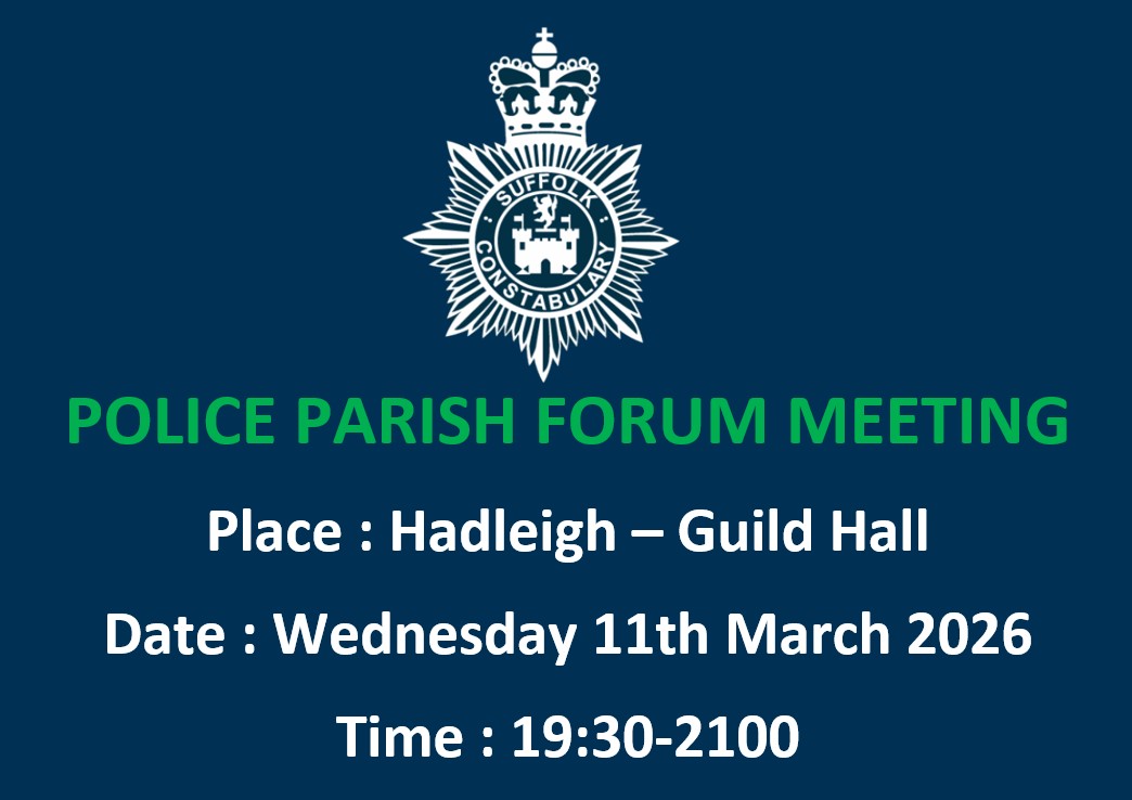 Hadleigh and East Babergh Police tweet media