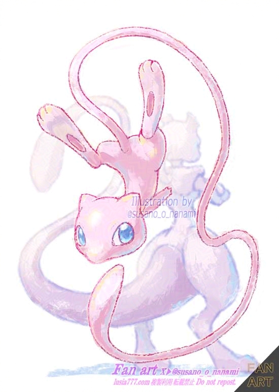 Mew and Mewtwo

#ポケモン30周年 
#ポケモンデー
#PokemonDay