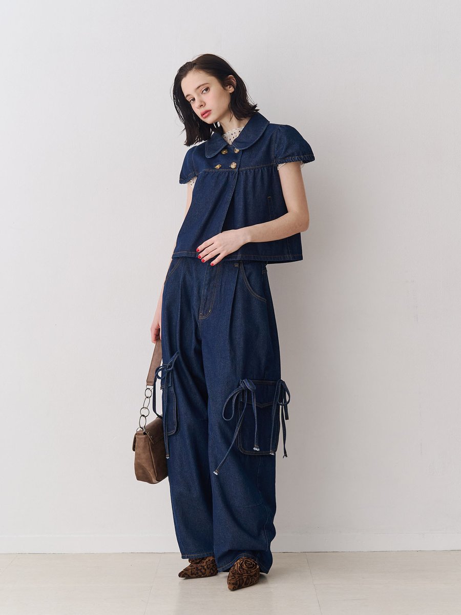 展示会オーダーで大人気だった デニムセットアップ♡ WEB先行予約受付