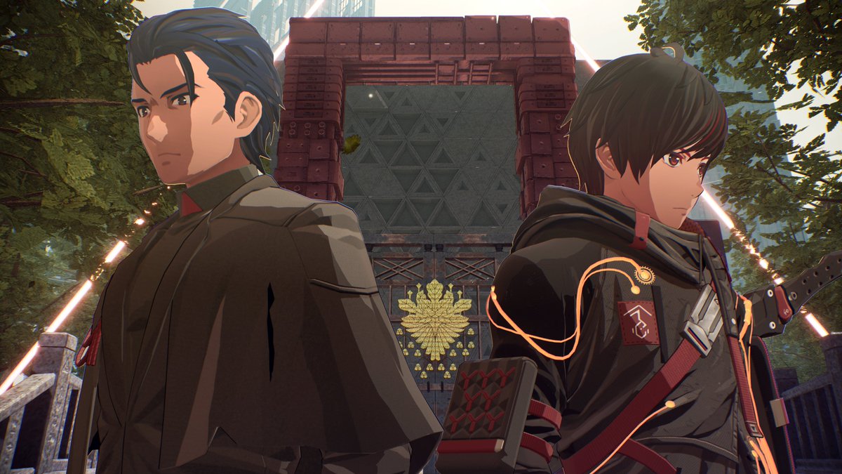 Just @childishgamzeno and me being brothers in Scarlet Nexus