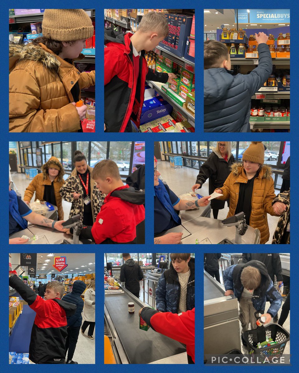 YsgolHenFelin's tweet image. Great day in Class 14 today! Pupils were fantastic while out shopping, we managed to get everything on our list! Also special shout out to our Core Four champion this week for independently using Makaton. Well done all 🌟. #YHF #Class14