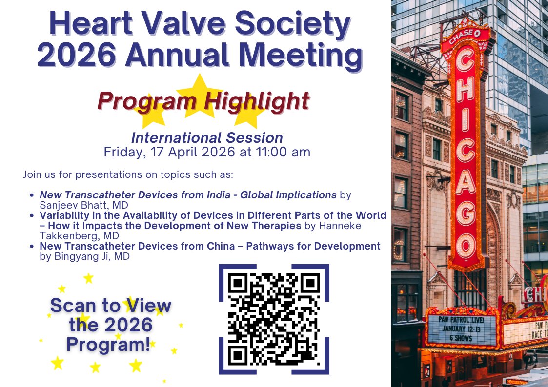 Heart Valve Society tweet media