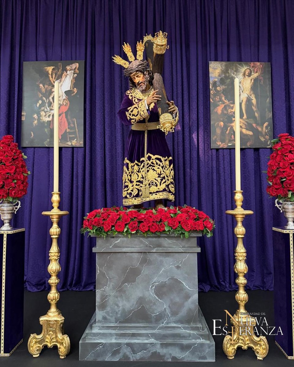 Hoy a las 19.30h, primer día de Triduo en honor a Jesús Nazareno del Perdón.