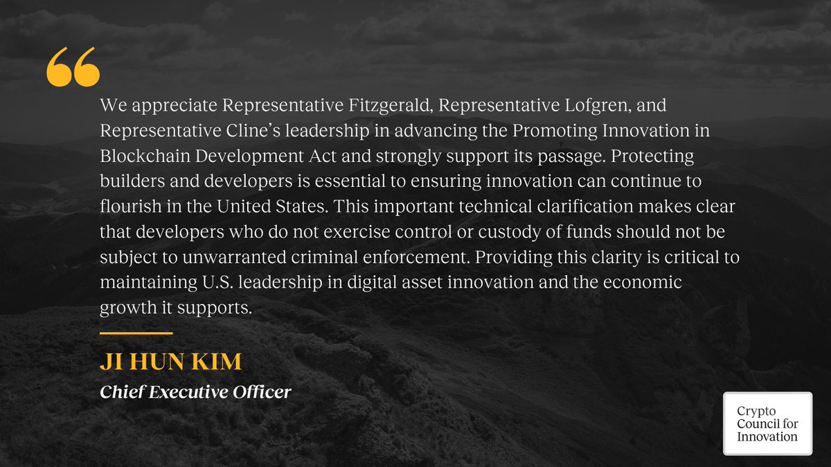 Crypto Council for Innovation tweet media